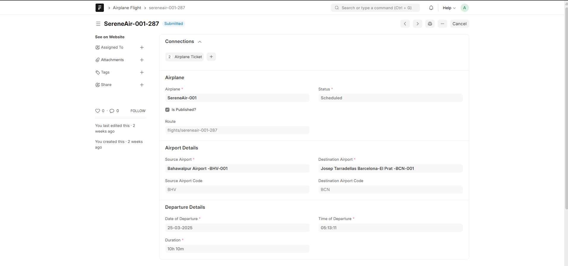 Flight Booking App
